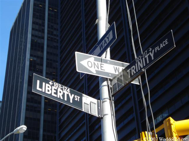 A New York City street sign.